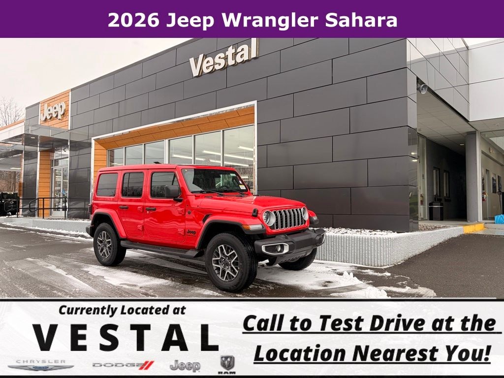 New 2026 Jeep Wrangler Sahara Sport Utility