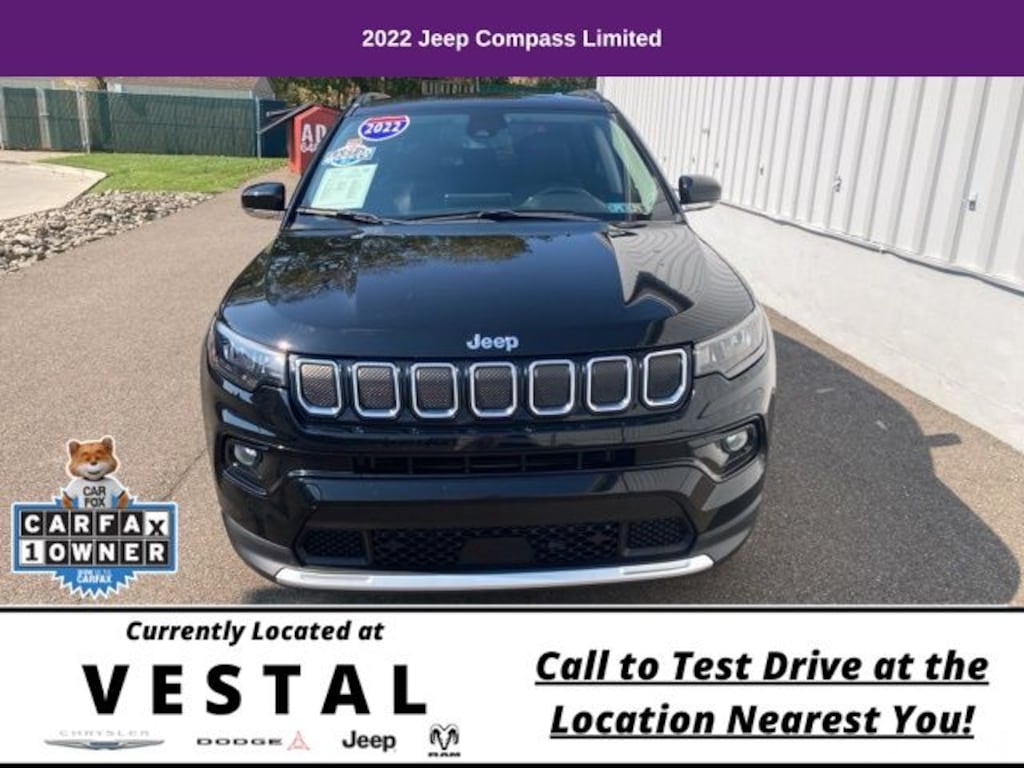 Used 2022 Jeep Compass Limited SUV