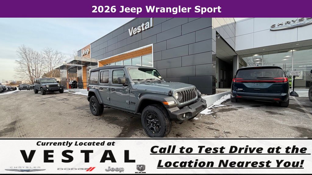 2026 Jeep Wrangler 4-Door Sport's photo
