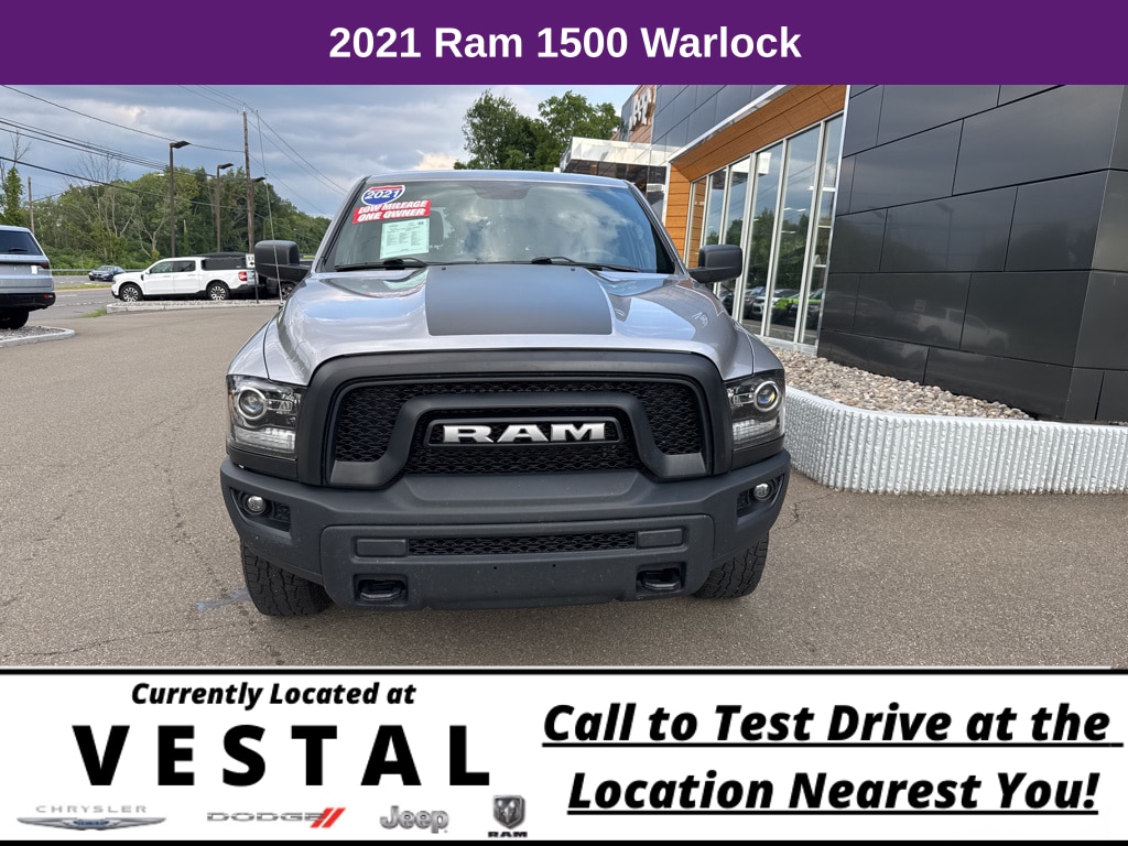 Used 2021 RAM Ram 1500 Classic Warlock with VIN 1C6RR7GG9MS568614 for sale in Vestal, NY