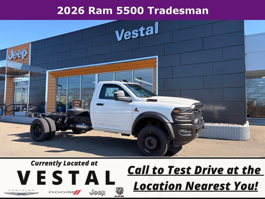 New 2026 Ram 5500HD Tradesman Pickup