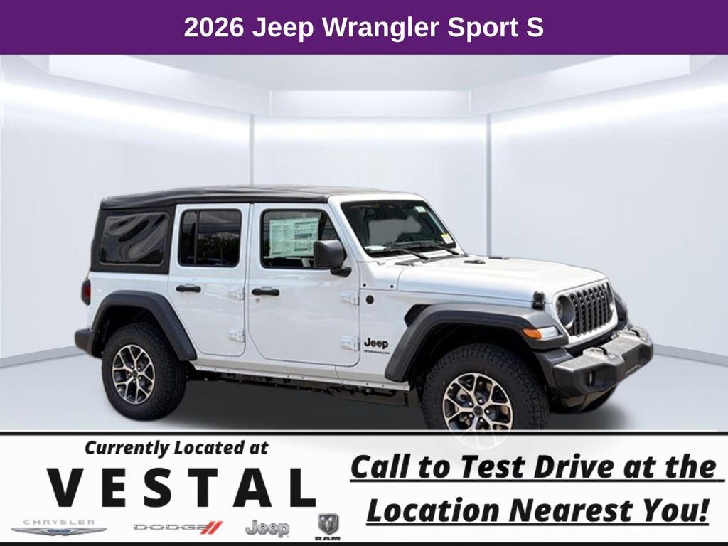 New 2026 Jeep Wrangler Sport S Sport Utility