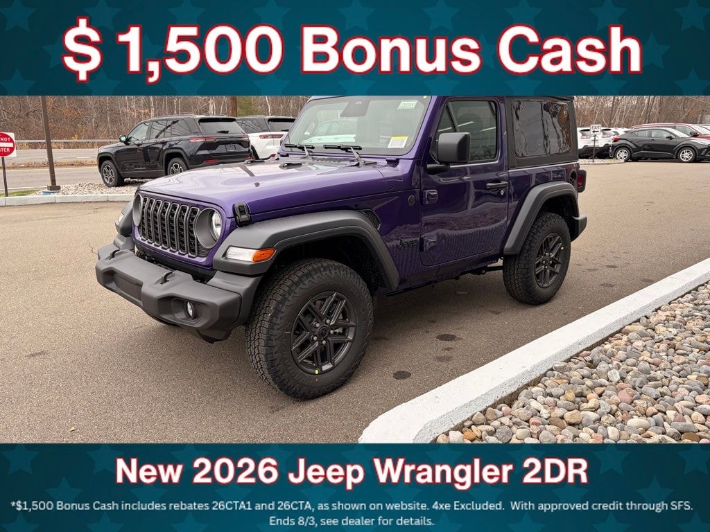 New 2026 Jeep Wrangler Sport S Sport Utility