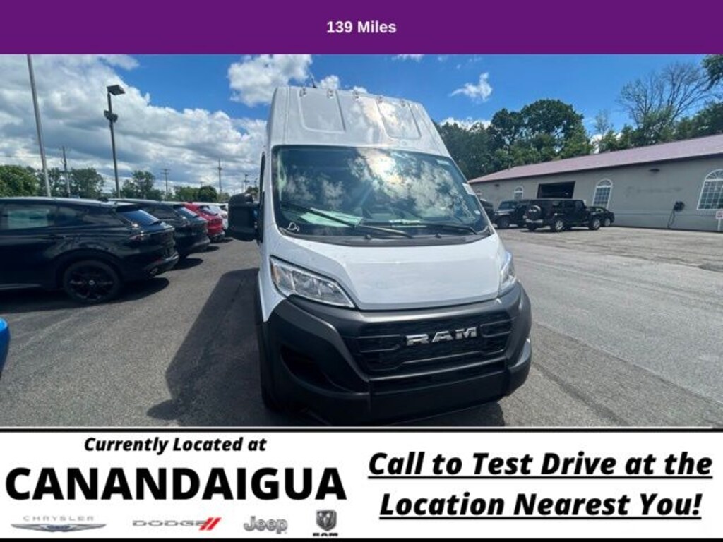 Used 2024 Ram Promaster 3500 Super High Roof Cargo Van