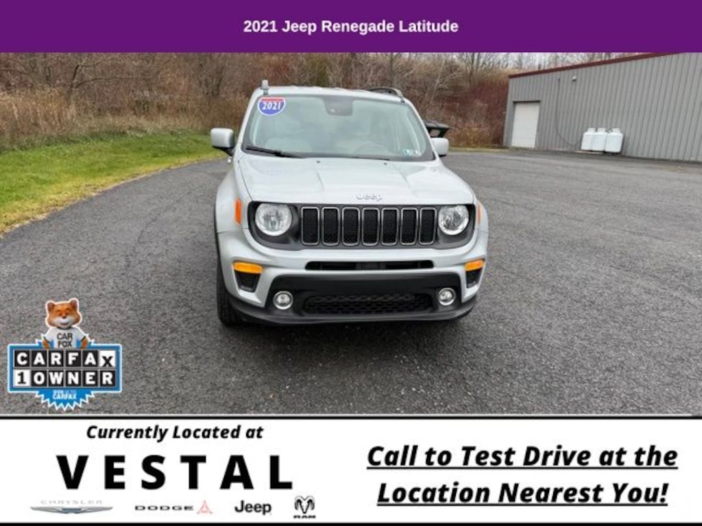 Used 2021 Jeep Renegade Latitude SUV