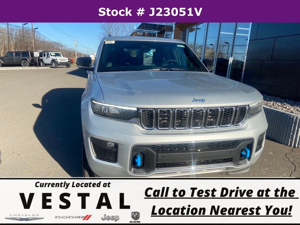 New 2023 Jeep Grand Cherokee Overland 4xe Sport Utility