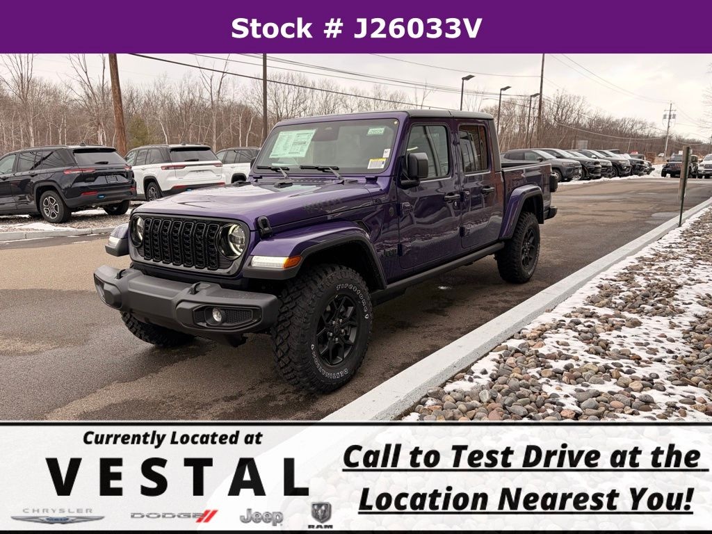 New 2026 Jeep Gladiator Willys Pickup