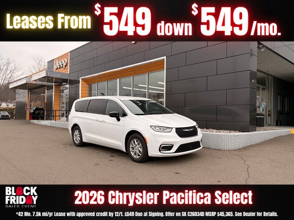 New 2026 Chrysler Pacifica Select Passenger Van