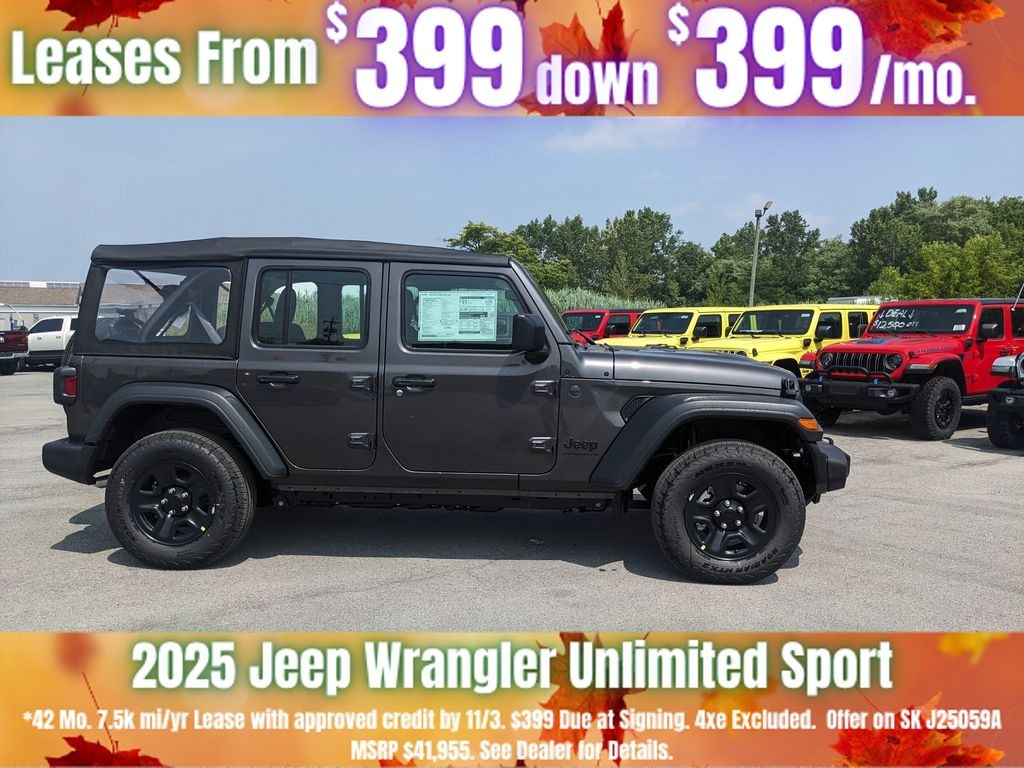 New 2025 Jeep Wrangler Sport Sport Utility
