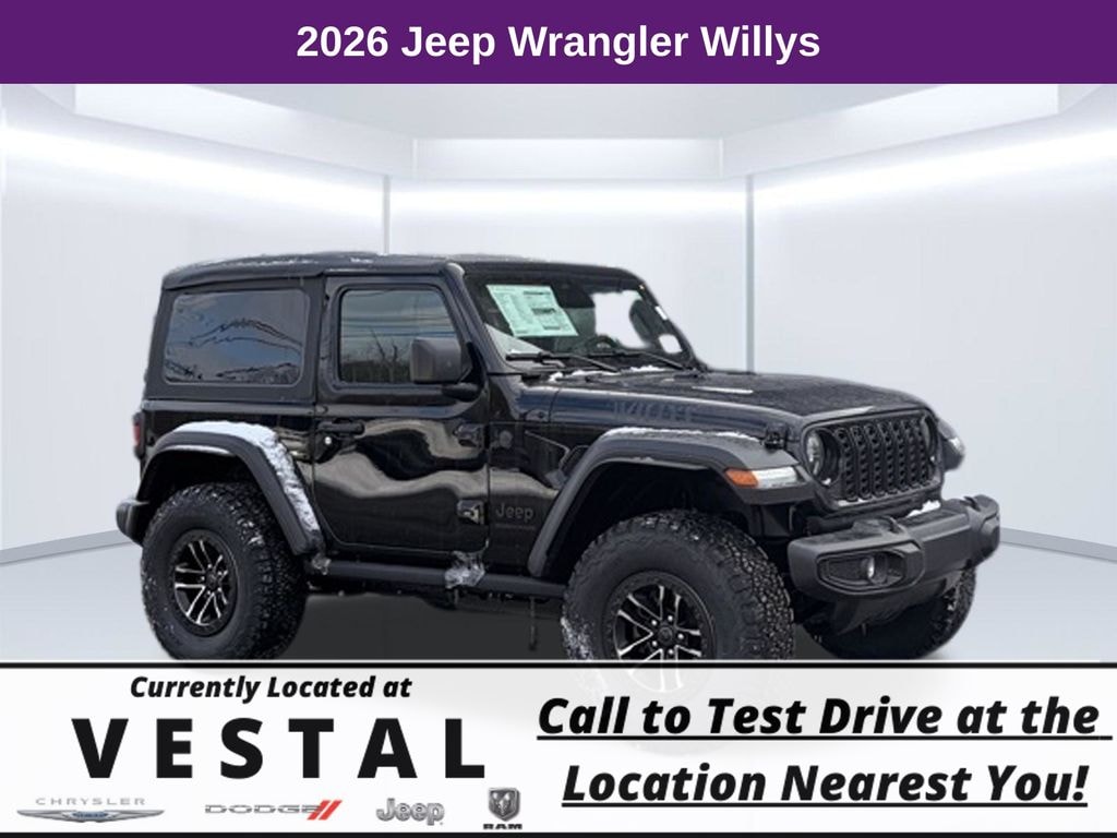 New 2026 Jeep Wrangler Willys Sport Utility