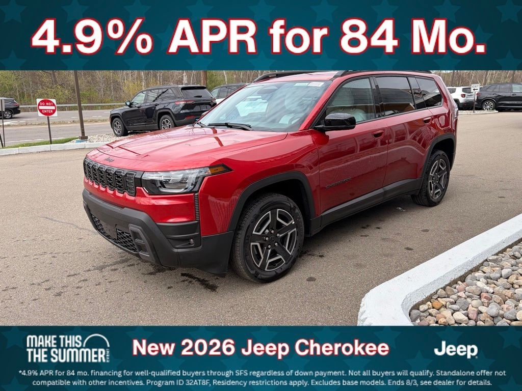 New 2026 Jeep Cherokee Limited Sport Utility