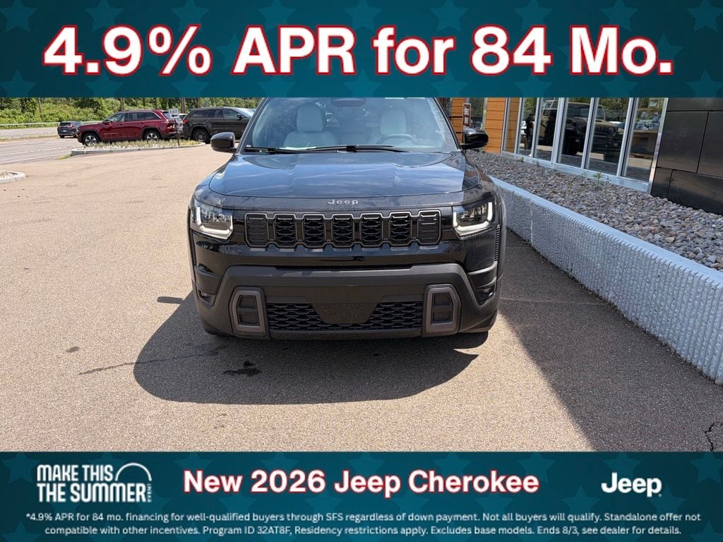 New 2026 Jeep Cherokee Limited Sport Utility