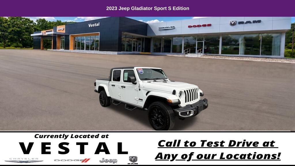 Used 2023 Jeep Gladiator Sport Truck Crew Cab
