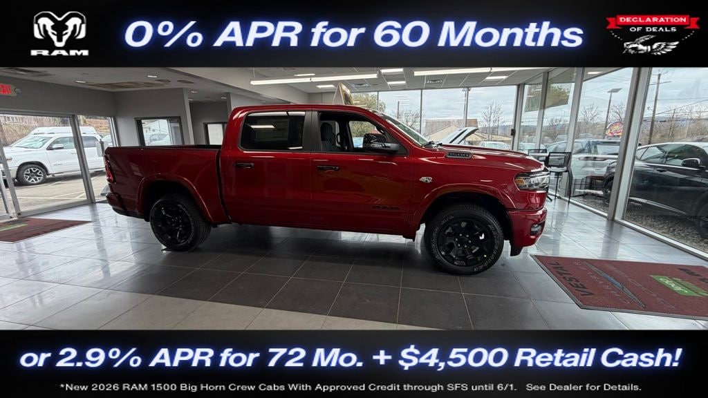 New 2026 Ram 1500 Big Horn/Lone Star Pickup