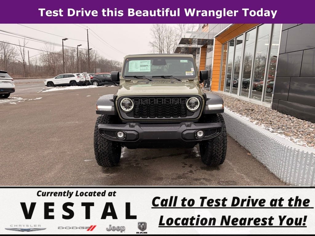 New 2026 Jeep Wrangler Willys Sport Utility