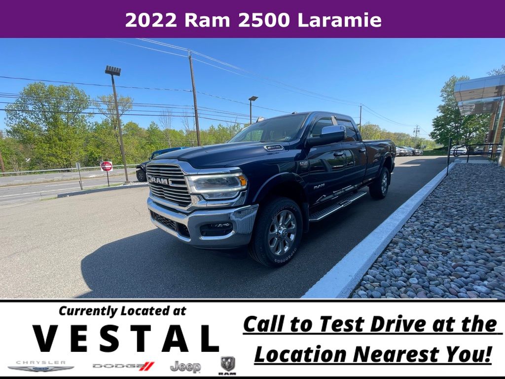 Used 2022 RAM Ram 2500 Pickup Laramie with VIN 3C6UR5KJ2NG161616 for sale in Vestal, NY