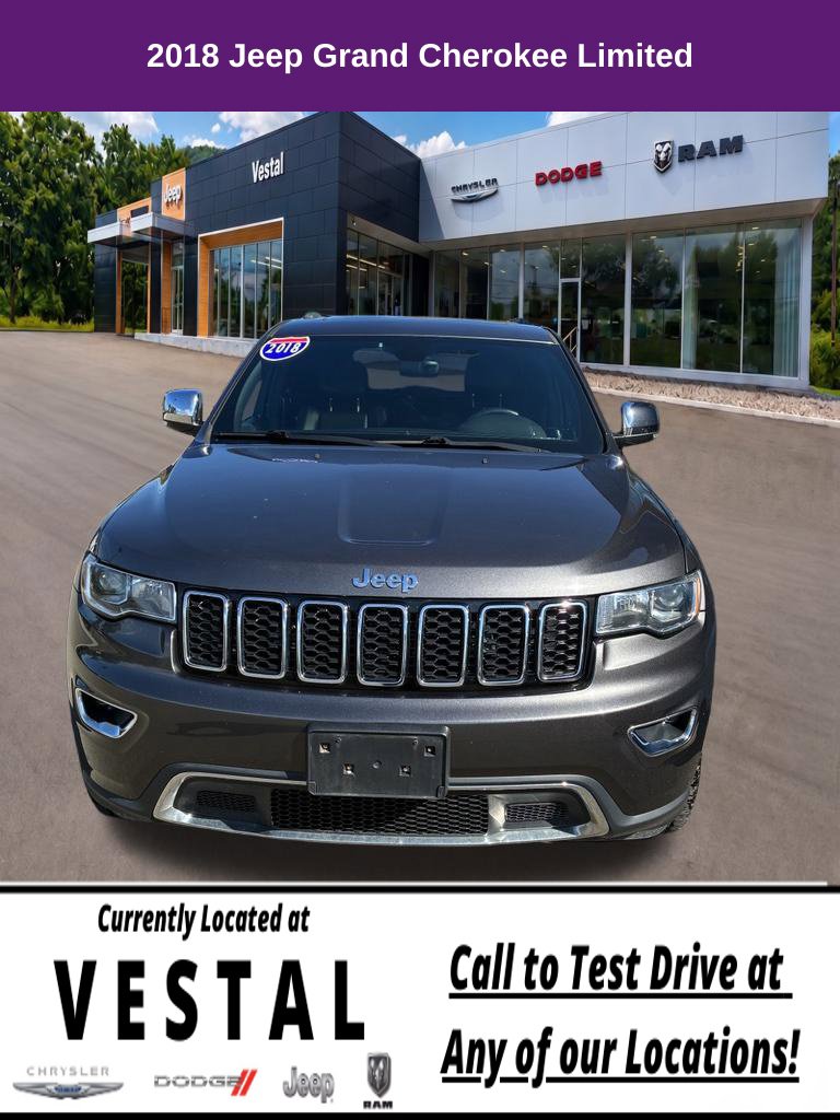 Used 2018 Jeep Grand Cherokee Limited 4x4 SUV