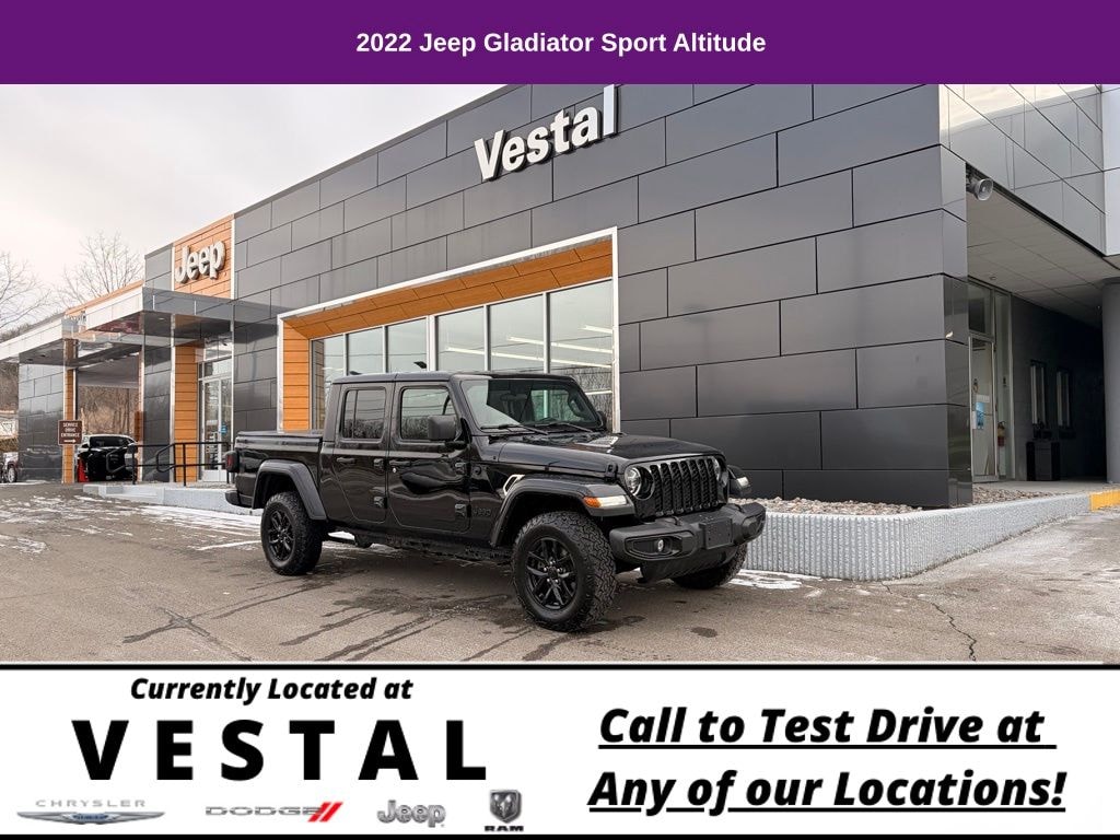 Used 2022 Jeep Gladiator Sport Truck Crew Cab