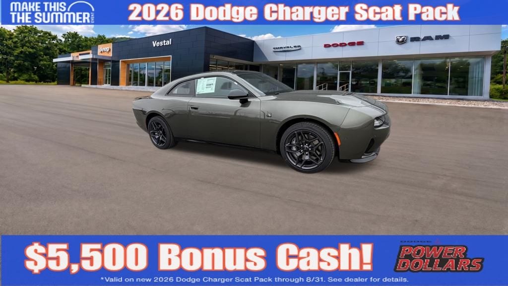 New 2026 Dodge Charger Scat Pack Coupe