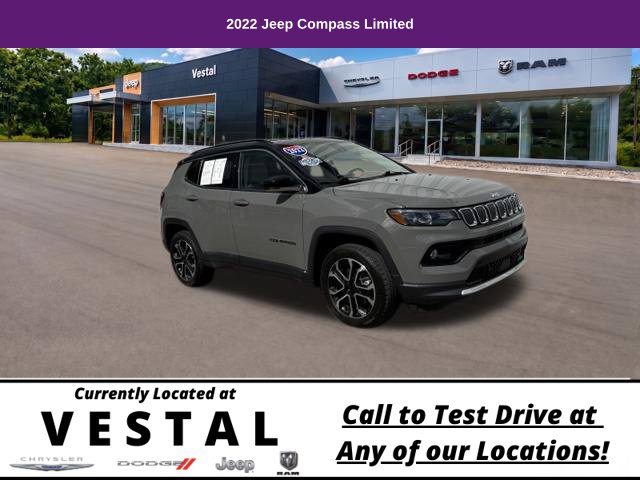 Used 2022 Jeep Compass Limited SUV