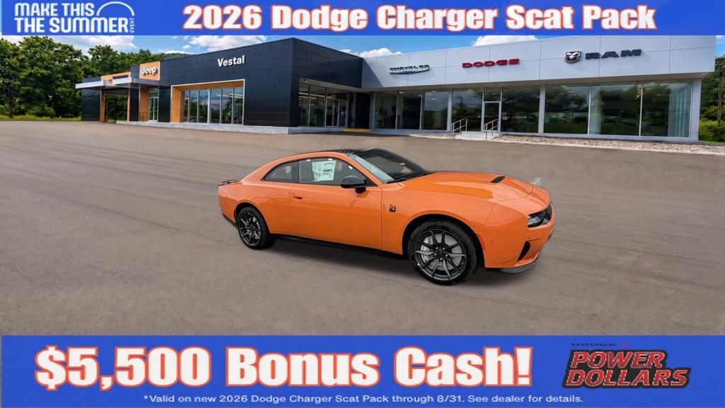 New 2026 Dodge Charger Scat Pack Coupe