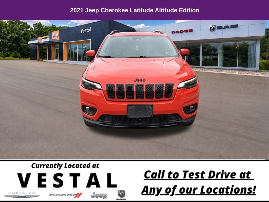 Used 2021 Jeep Cherokee Latitude Plus SUV