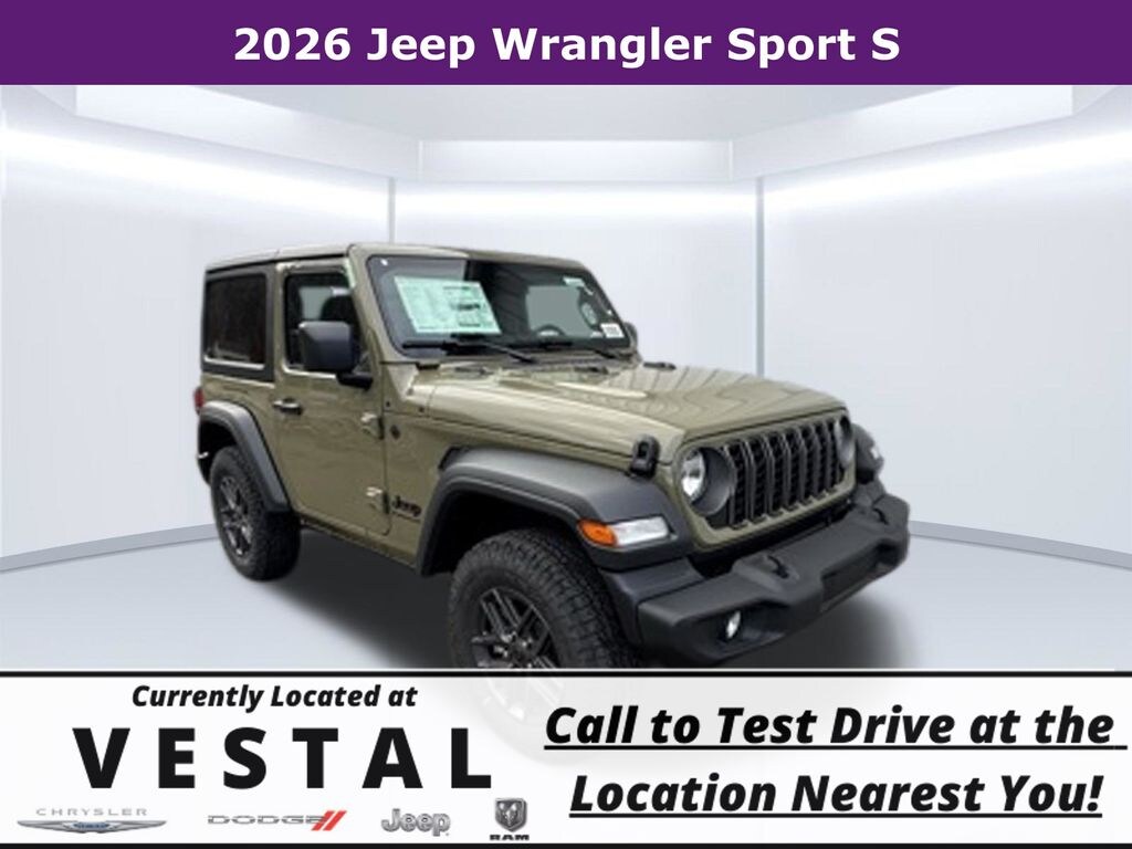 New 2026 Jeep Wrangler Sport S Sport Utility