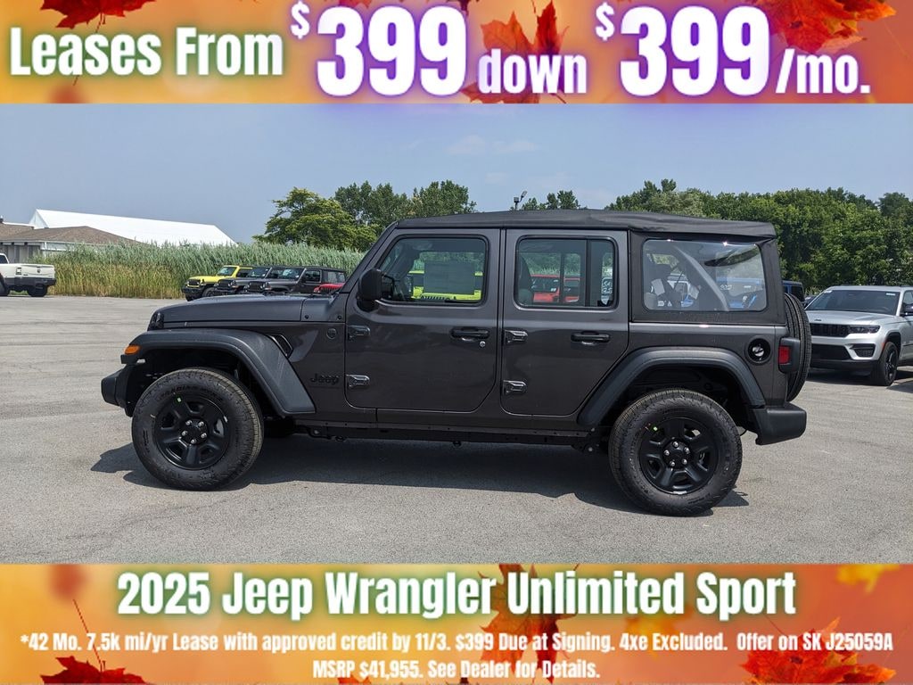 New 2025 Jeep Wrangler Sport Sport Utility