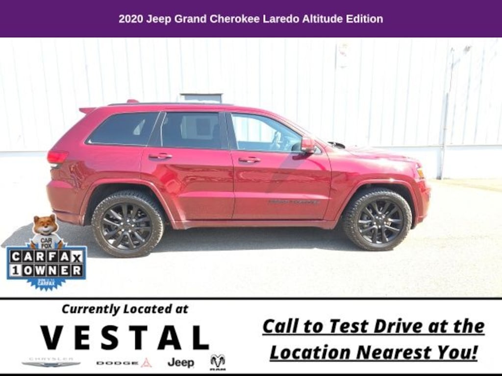 Used 2020 Jeep Grand Cherokee Laredo SUV