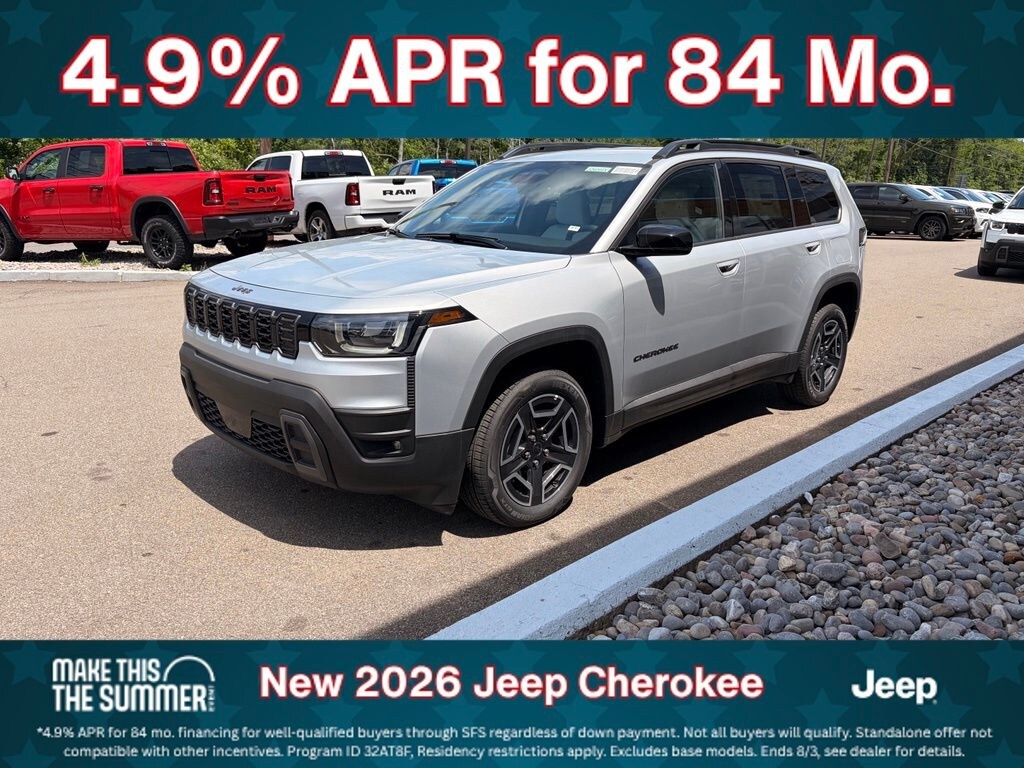 New 2026 Jeep Cherokee Limited Sport Utility