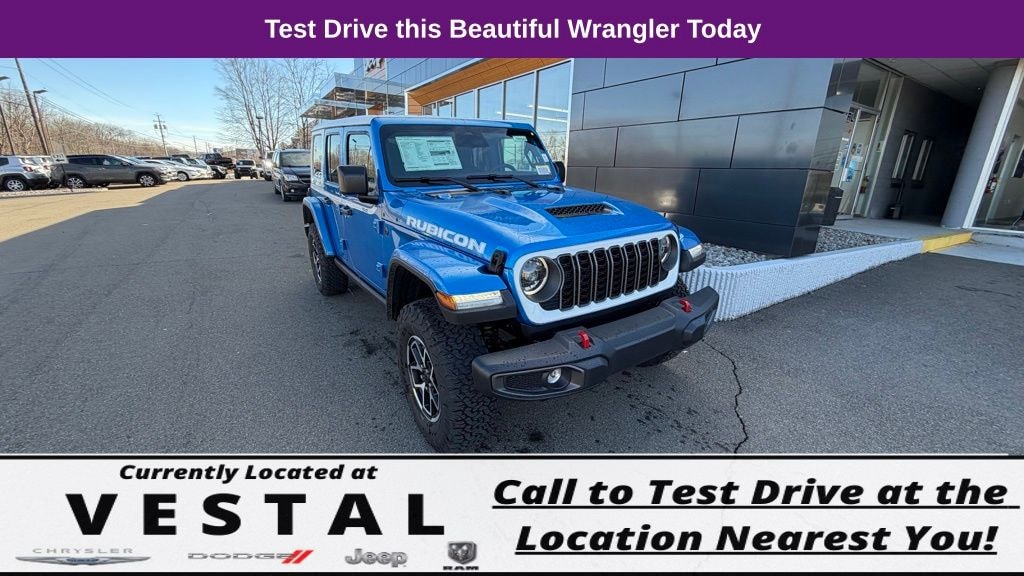 New 2026 Jeep Wrangler Rubicon Sport Utility