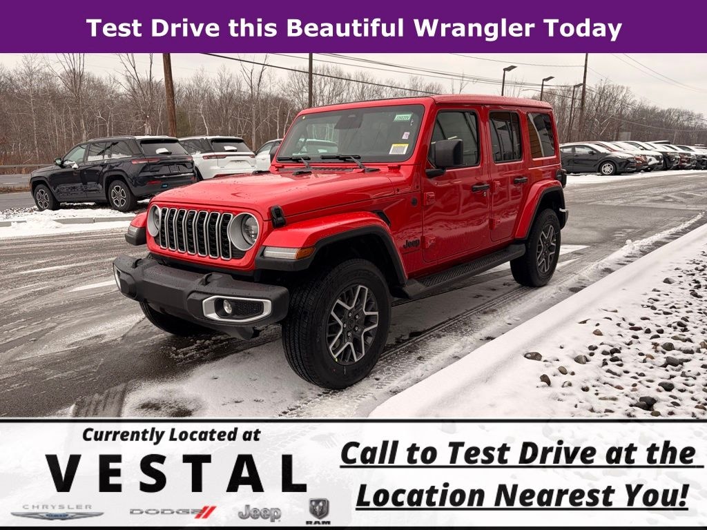 New 2026 Jeep Wrangler Sahara Sport Utility