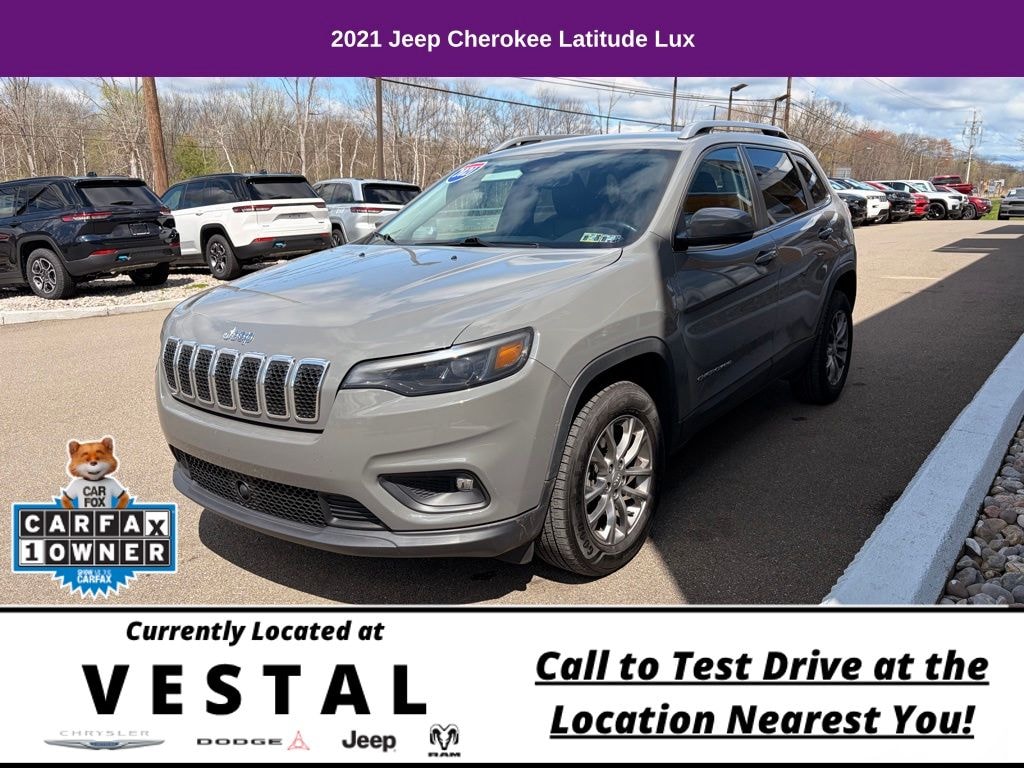 Used 2021 Jeep Cherokee Latitude Lux SUV
