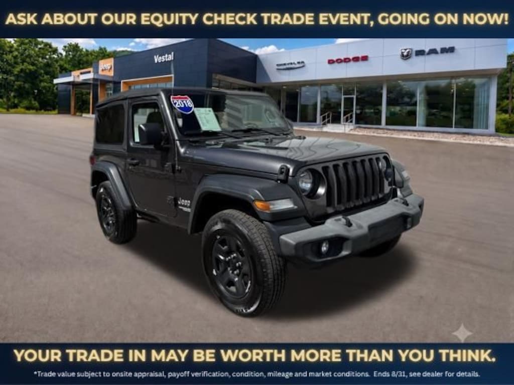 Used 2018 Jeep Wrangler Sport SUV