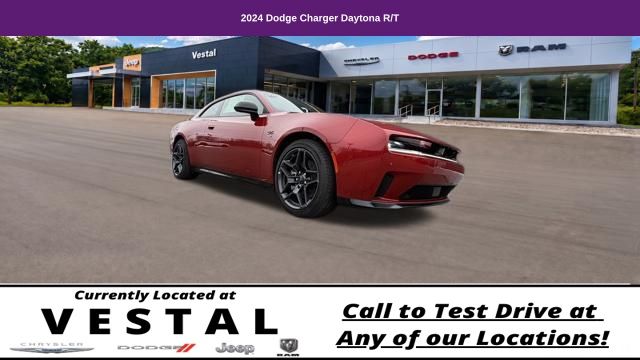 Used 2024 Dodge Charger Daytona R/T with VIN 2C3CDBCK8RR207088 for sale in Vestal, NY