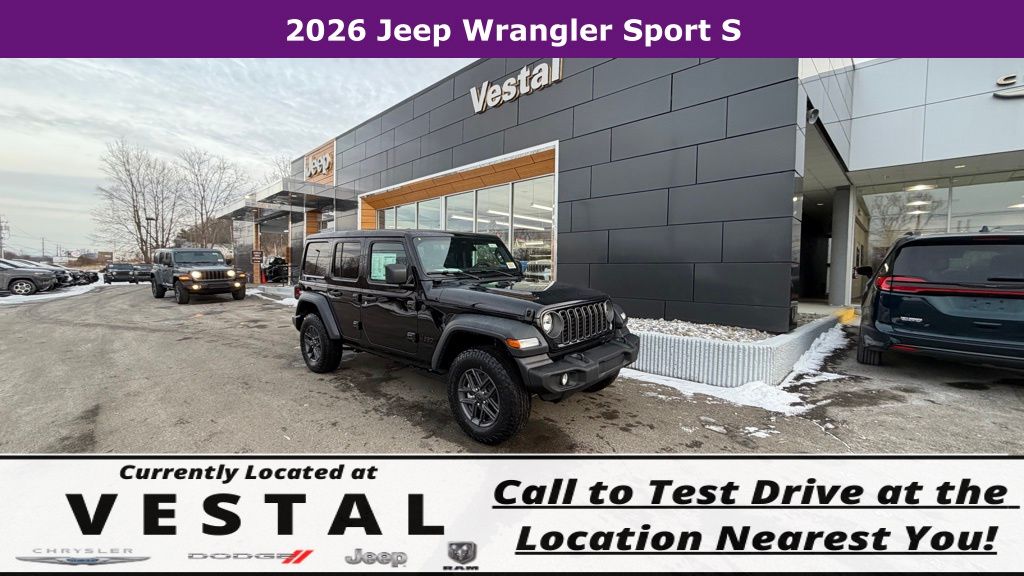 2026 Jeep Wrangler 4-Door Sport S's photo