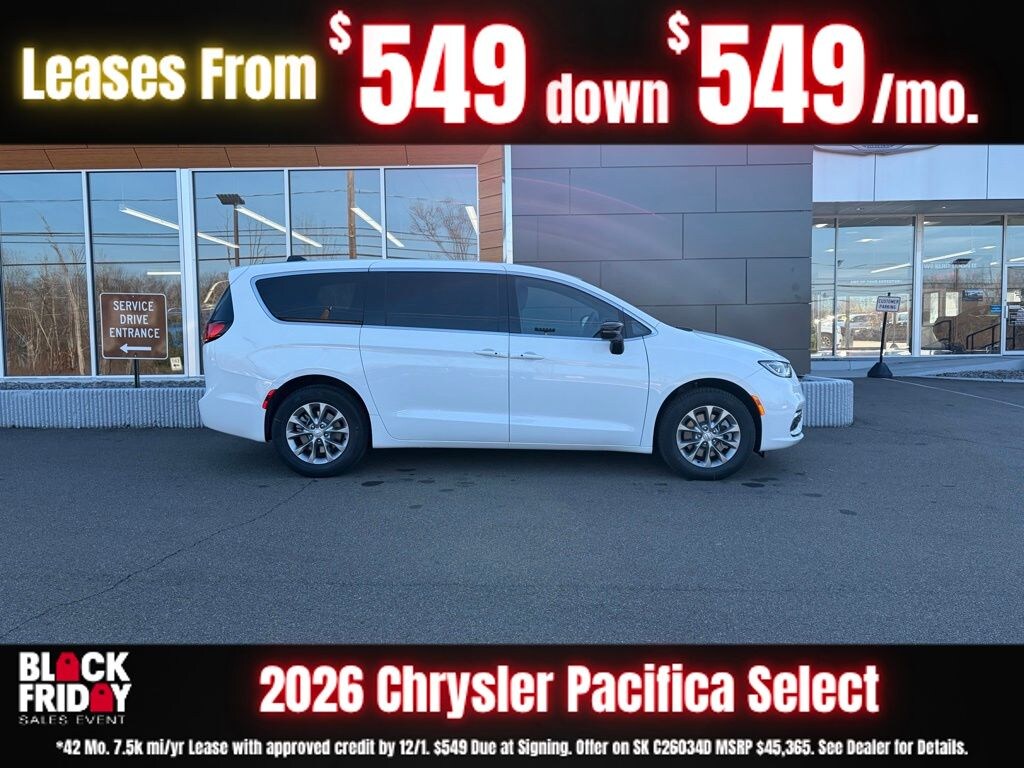 New 2026 Chrysler Pacifica Select Passenger Van
