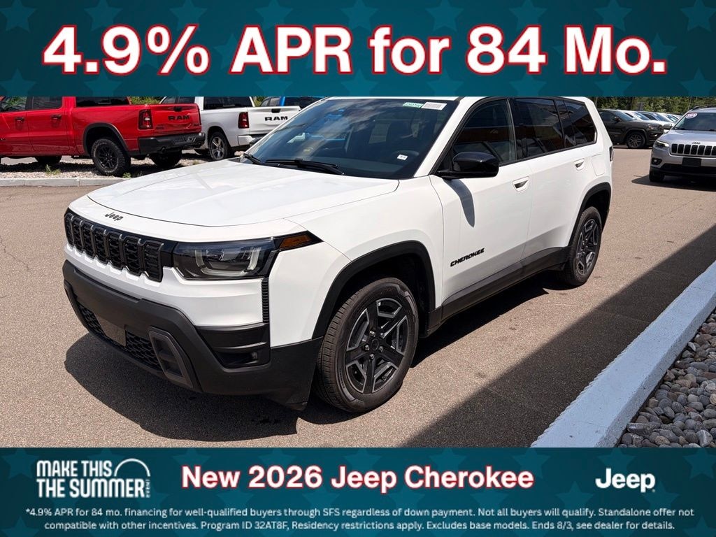 New 2026 Jeep Cherokee Limited Sport Utility