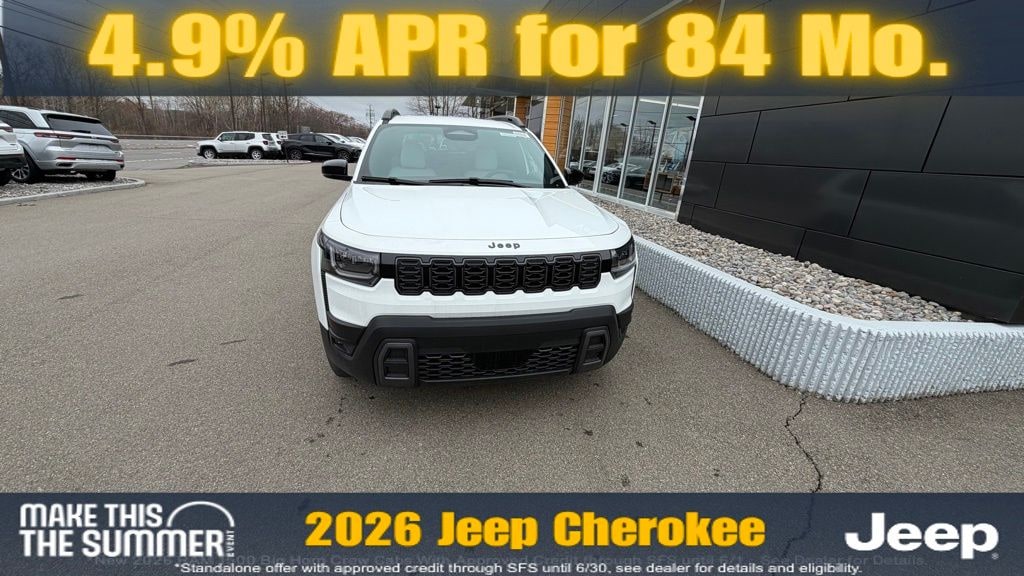 New 2026 Jeep Cherokee Limited Sport Utility