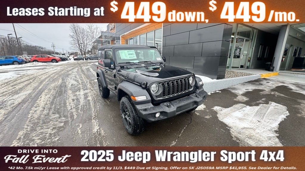 New 2025 Jeep Wrangler Sport Sport Utility