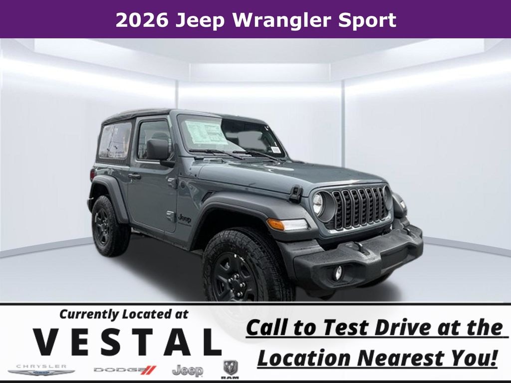 New 2026 Jeep Wrangler Sport Sport Utility