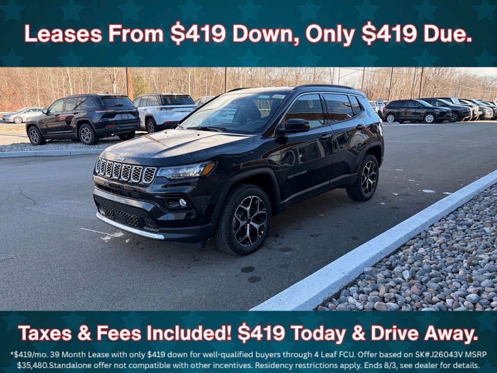 New 2026 Jeep Compass Limited Sport Utility