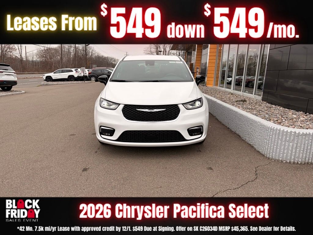 New 2026 Chrysler Pacifica Select Passenger Van
