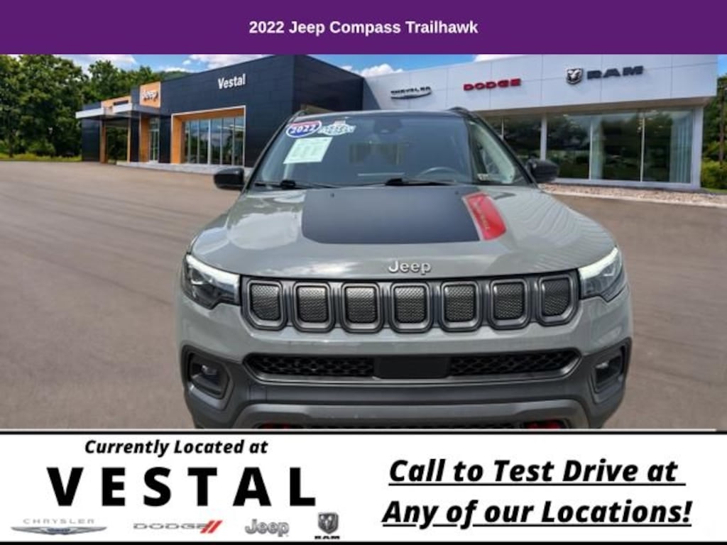 Used 2022 Jeep Compass Trailhawk SUV