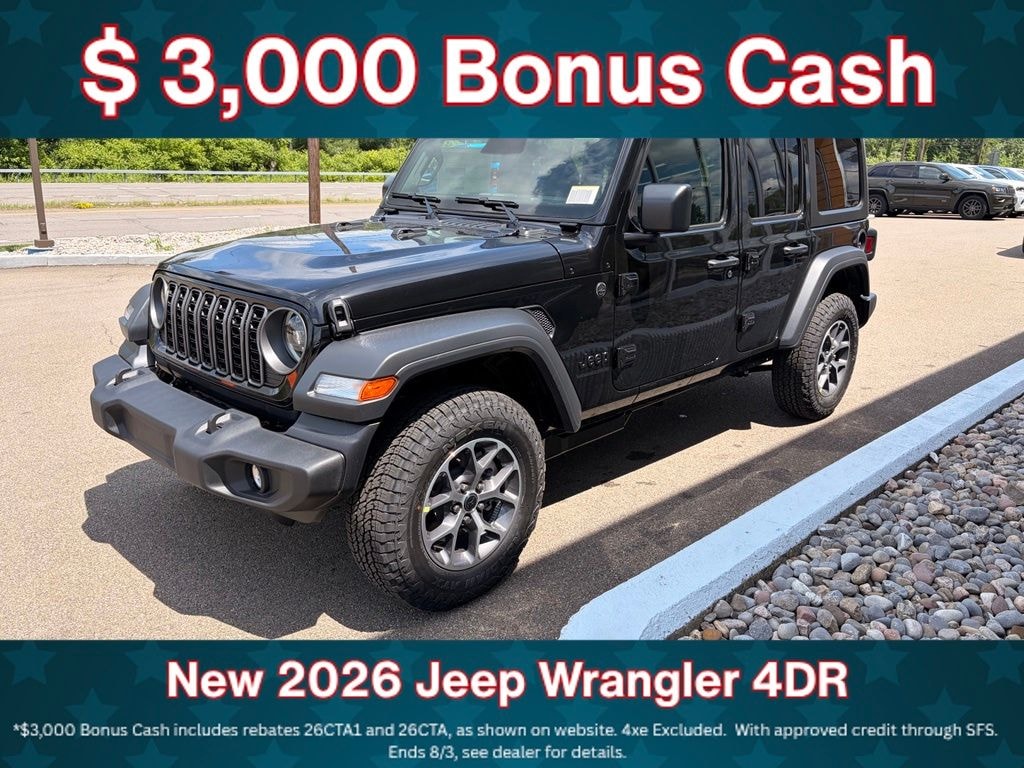 New 2026 Jeep Wrangler Sport S Sport Utility