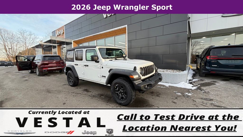 2026 Jeep Wrangler 4-Door Sport's photo
