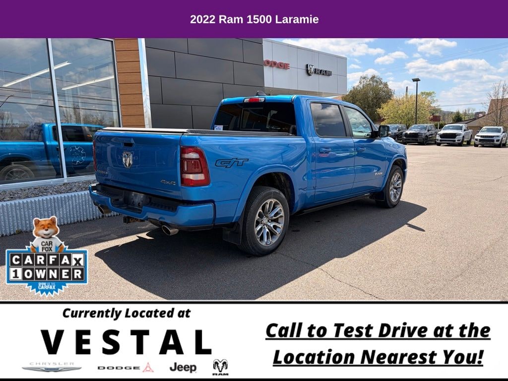 Used 2022 Ram 1500 Laramie Truck Crew Cab