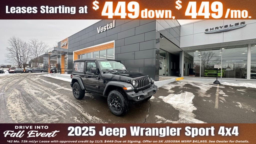 New 2025 Jeep Wrangler Sport Sport Utility