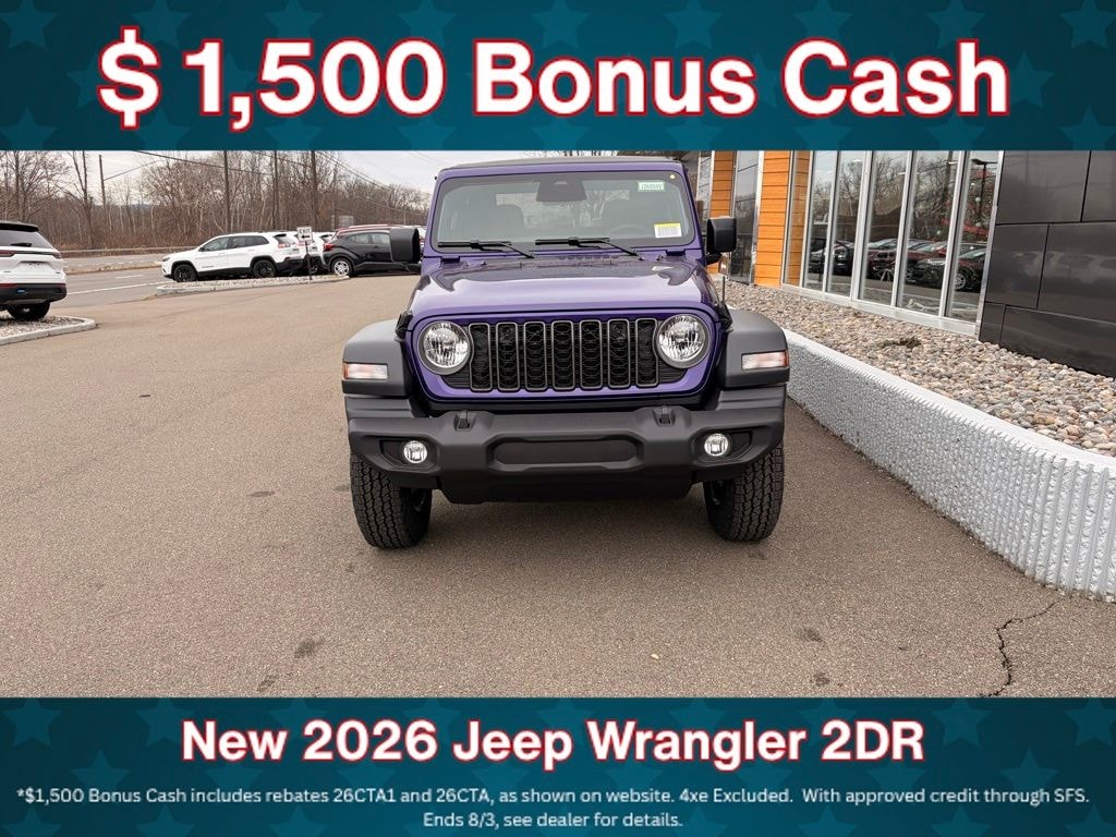 New 2026 Jeep Wrangler Sport S Sport Utility