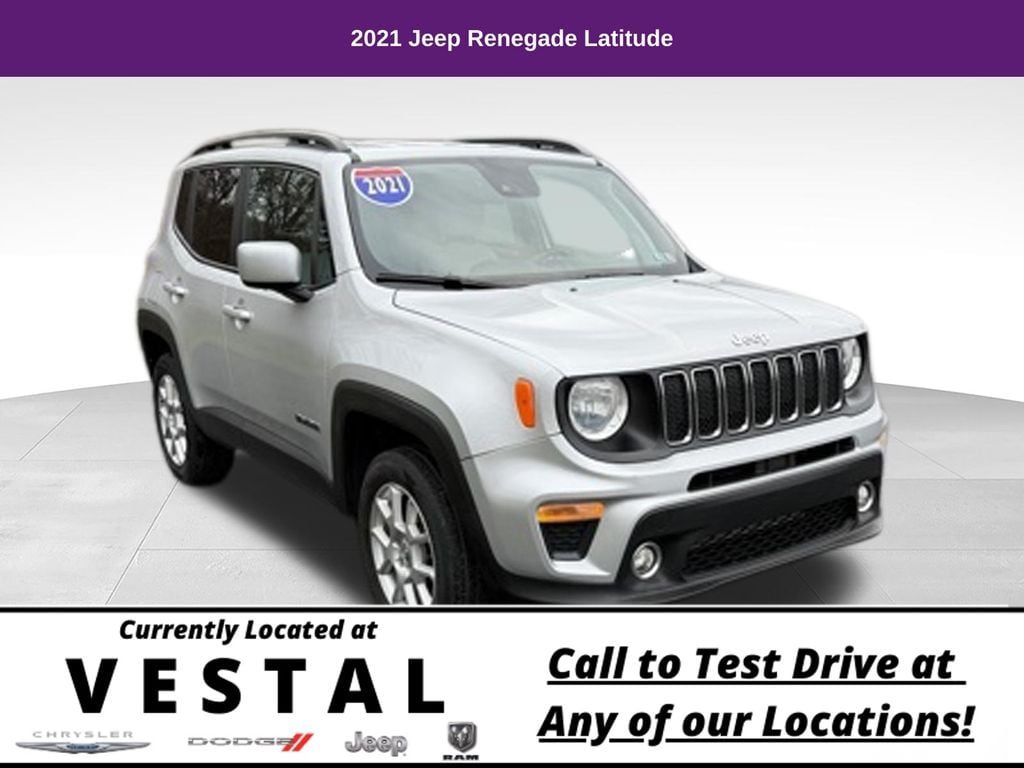 Used 2021 Jeep Renegade Latitude SUV